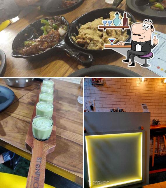 Punjabi grill Chaap is distinguished by interior and food