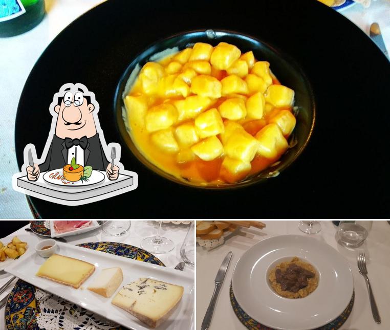 Platti al Ristorante Al Maniero