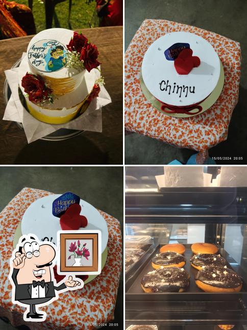 The interior of Savya Kitchen and Bakery (Premium Veg Bakery)