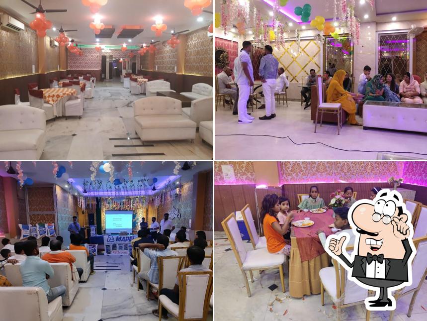 The interior of Sagar Restaurant