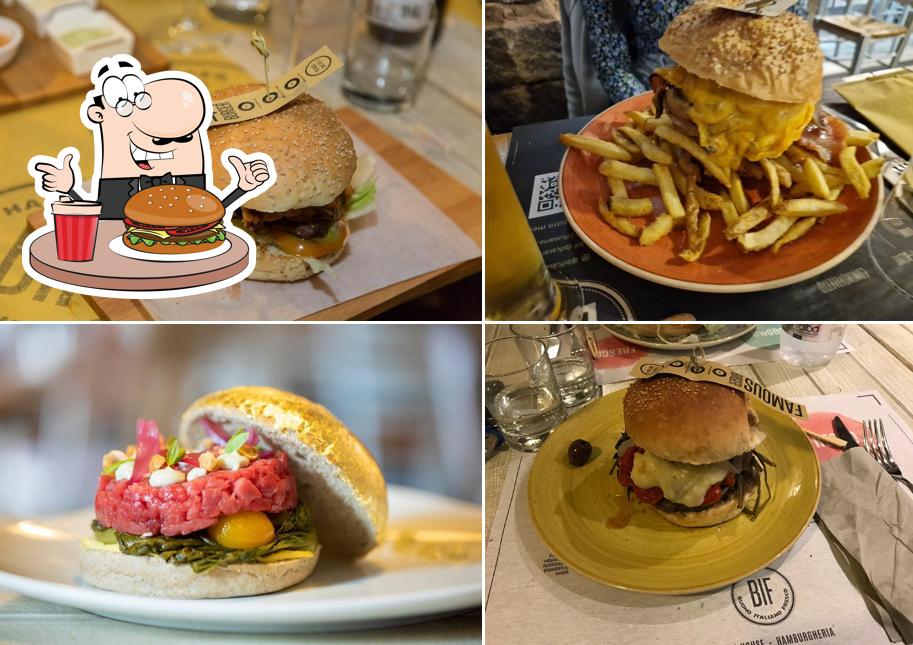 Ordina un hamburger a BIF - Steak house & hamburgheria