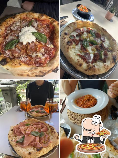 Ordina tra le molte varianti di pizza