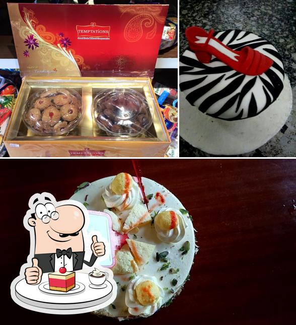 Temptations provides a variety of sweet dishes