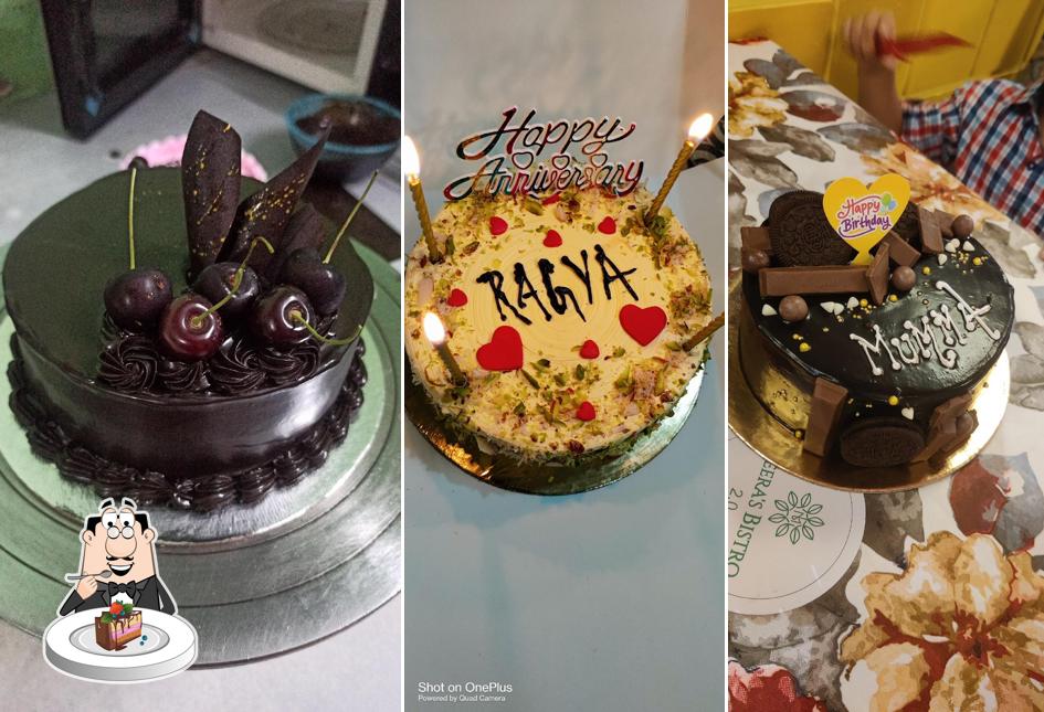 Chocolate cake at Bunny's Cakes House