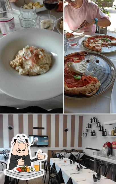 Questa è la foto che mostra la cibo e interni di Pizzeria Ristorante La Bussola