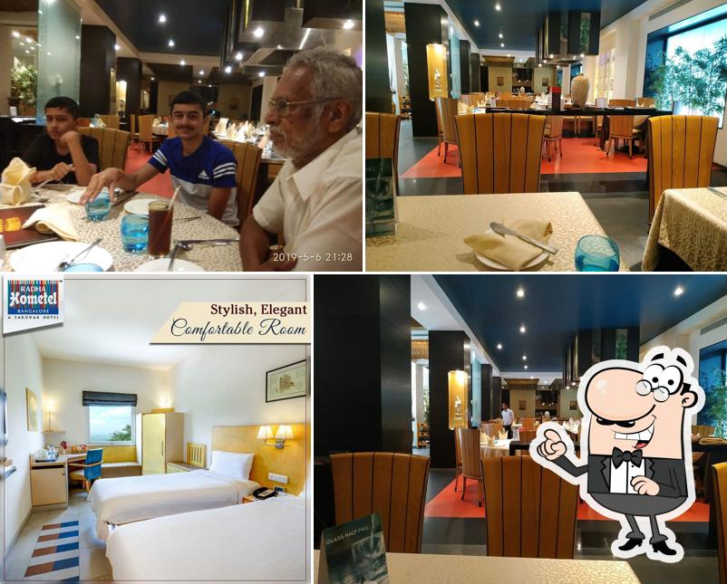 The interior of The Oriental Blossom Chennai