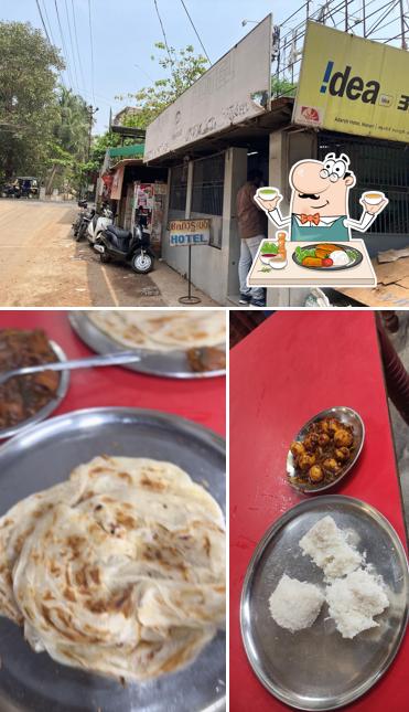 Food at Adarsh hotel
