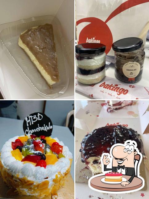 Cheesecake at Bakingo
