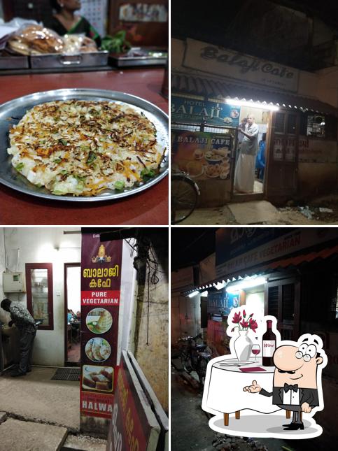 Here's a picture of Balaji Cafe
