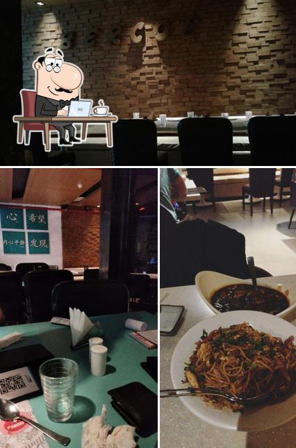 Take a seat at one of the tables at Berco's