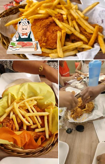 Fish and chips at Chick Buck