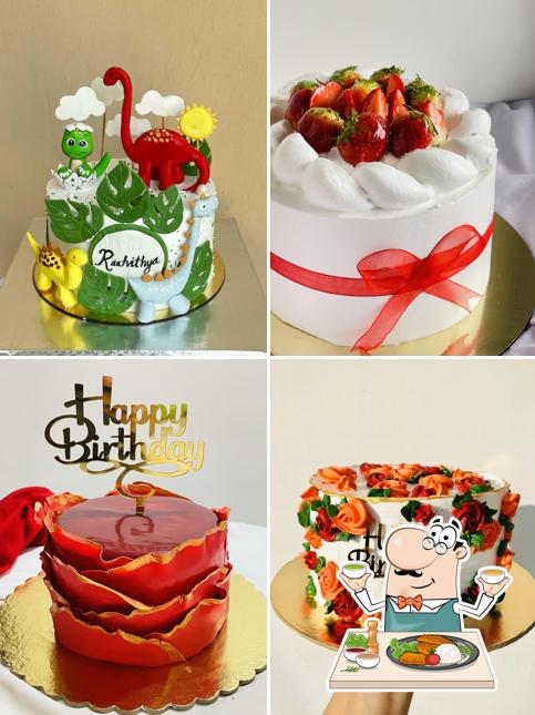 Food at Eggless Cakewalk