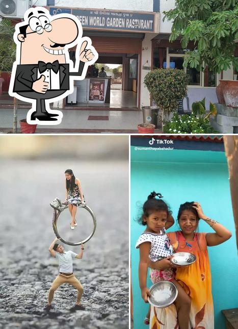 Here's a picture of Green World Garden Restaurant