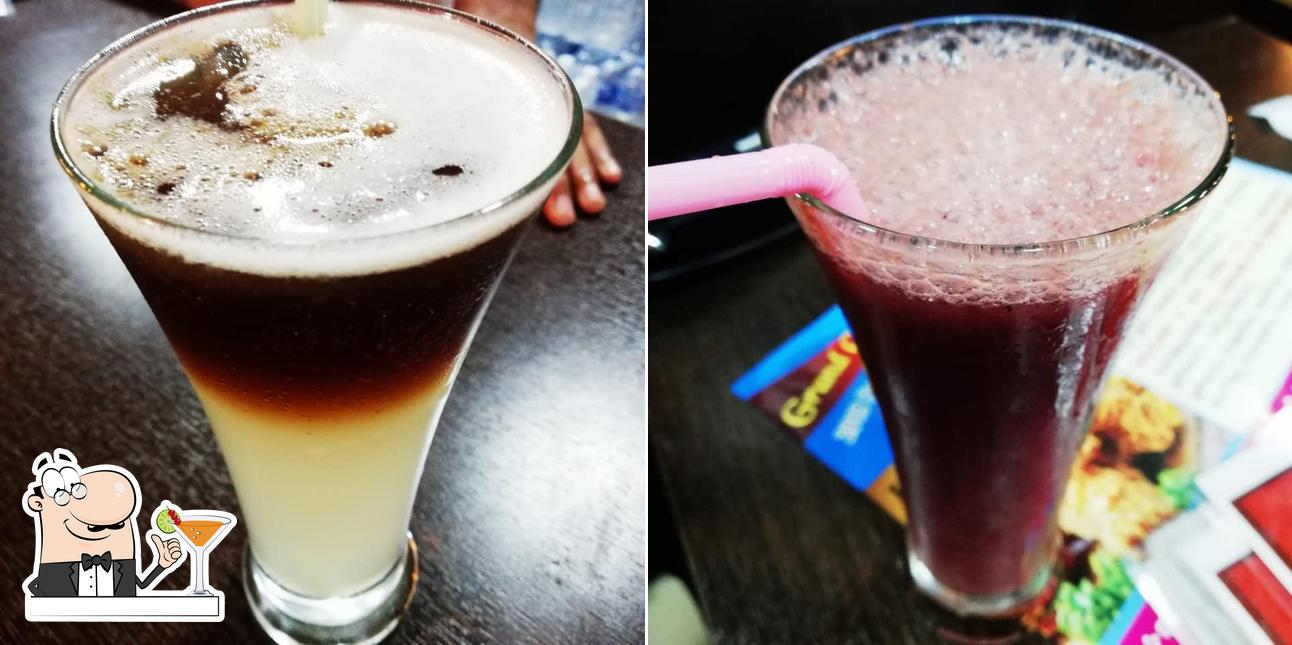Order a drink from the menu