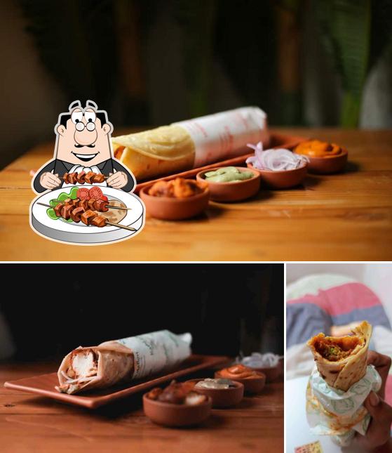 Food at Kathi Nation Jabalpur