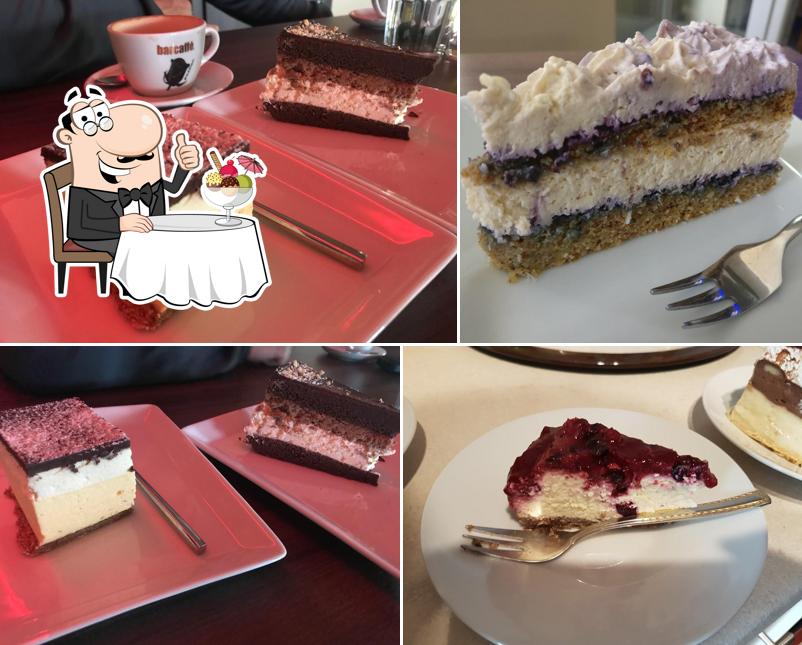 Bubka Bar serve un'ampia selezione di dessert
