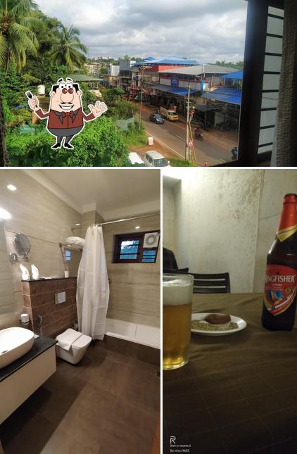 Check out the photo showing food and exterior at Devalokam Bar