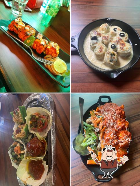 Food at Pooja O Dine