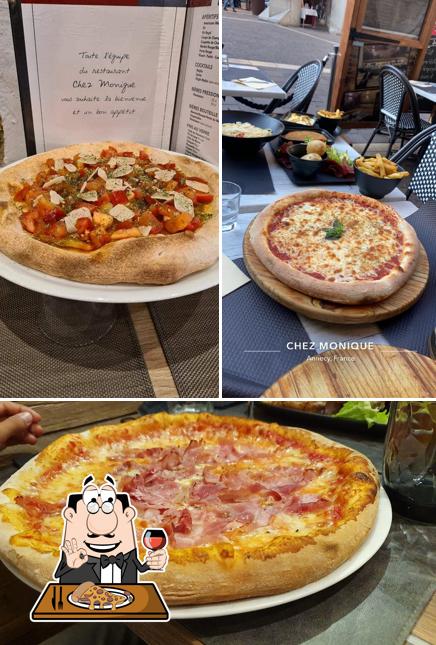 Commandez différents types de pizzas