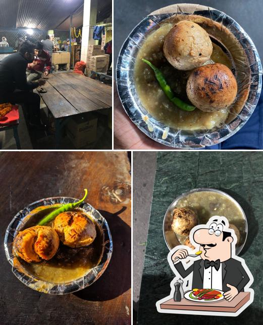 Food at Chourasiya ji ki Purani Litti Dukan