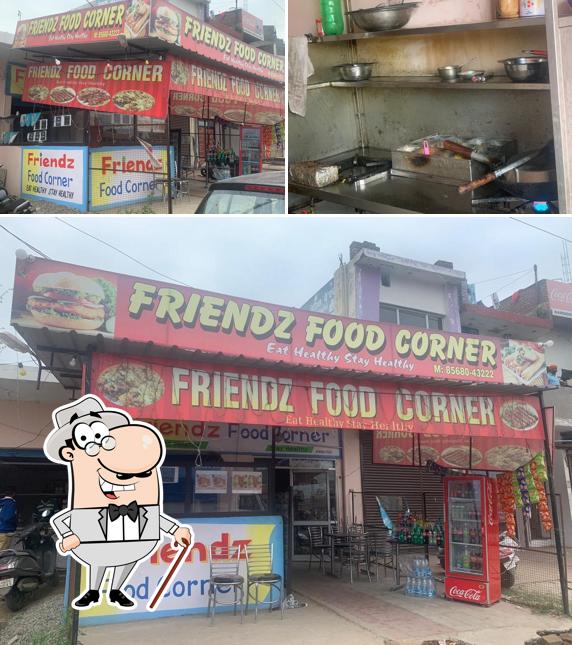 The exterior of FRIENDZ FOOD CORNER