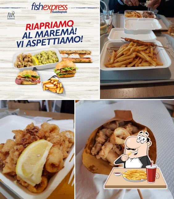 Patatine fritte al Fishexpress Guadagnoli - Fast Food di Pesce - Centro Commerciale Maremà