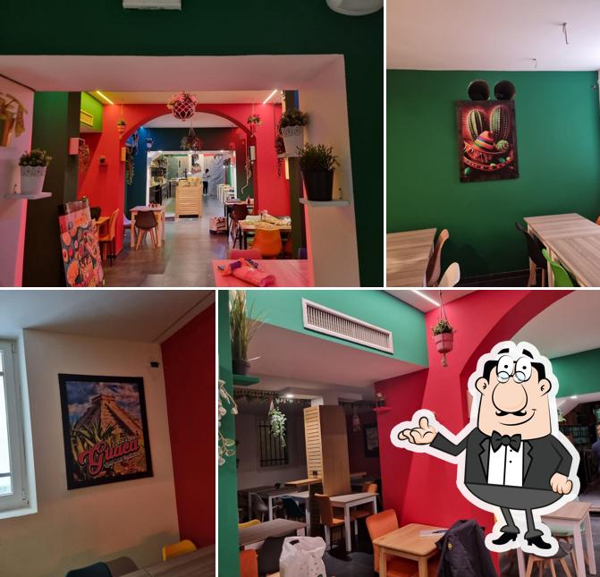 Gli interni di Guaca Ristorante Messicano