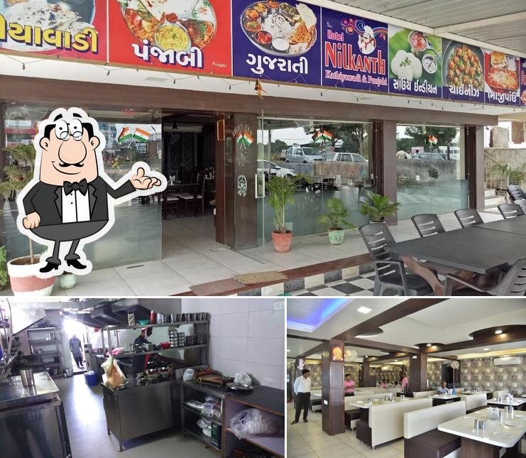Check out how Hotel NILKANTH Kathiyawadi & Panjabi looks inside