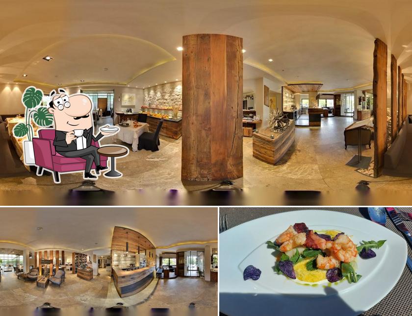 La foto della interni e cibo di Restaurant Kirchsteiger