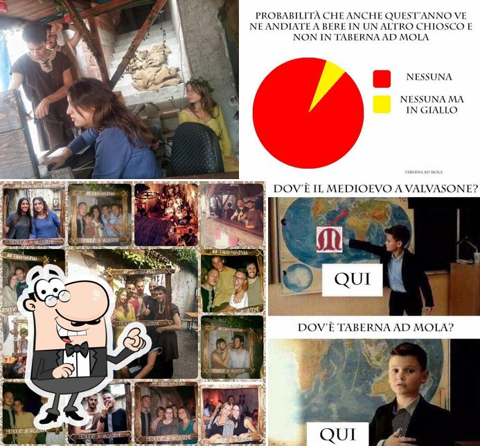 Gli interni di Taberna ad Mola