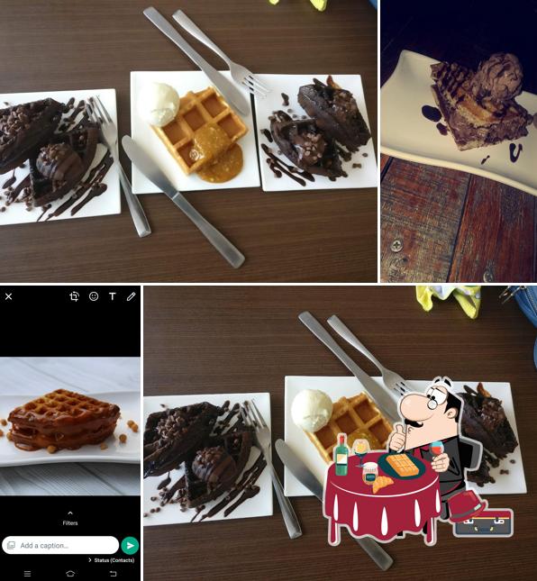 Waffles at Waffles De Brussels