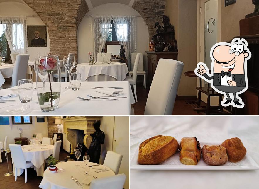 Ristorante La Corte si caratterizza per la interni e cibo