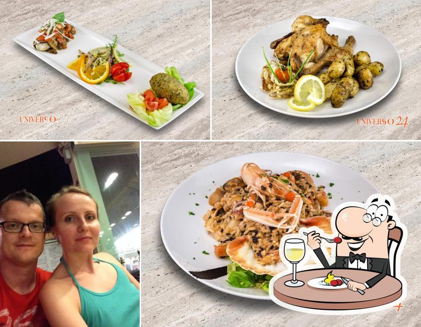 Platti al Ristorante bar ,Universo 24