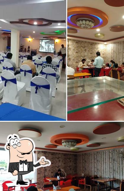 The interior of S K Family Restaurant