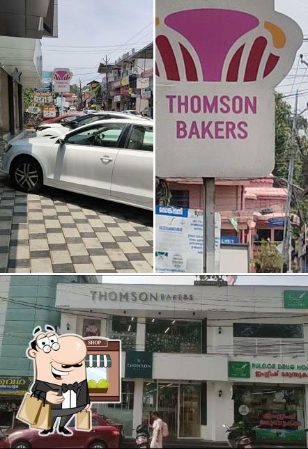 You can get some fresh air at the outside area of Thomson Bakery