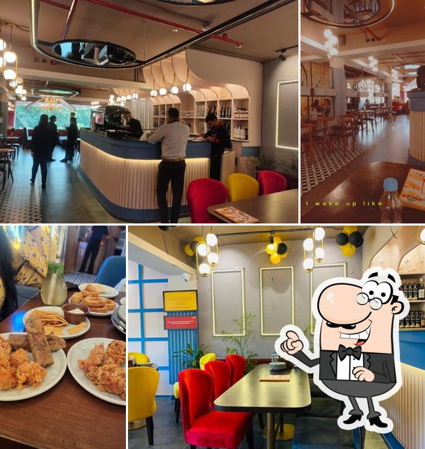 Take a seat at one of the tables at Xero degrees