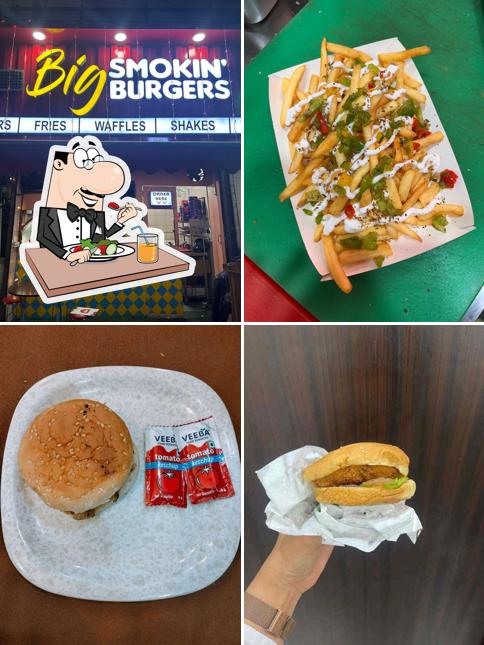 Meals at Big Smokin' Burgers