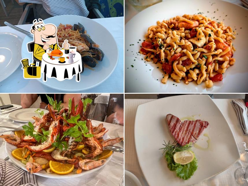 Platti al La Fattoria del Mare