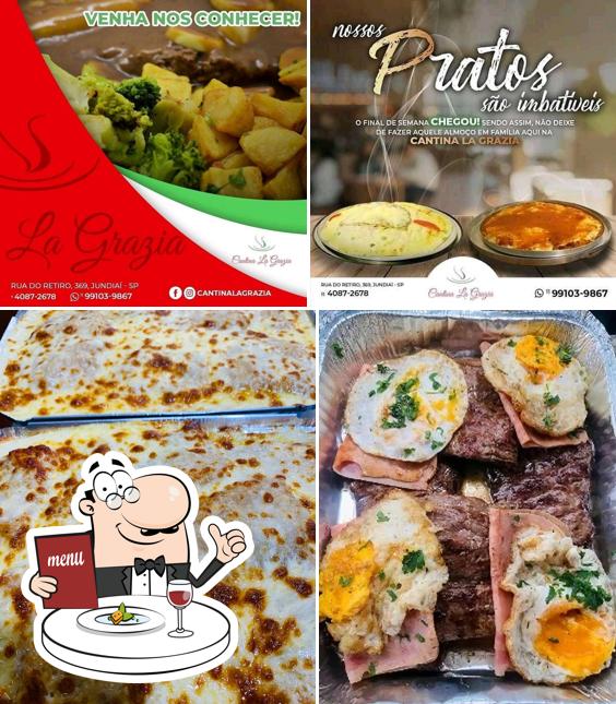 Comida em Cantina La Grazia