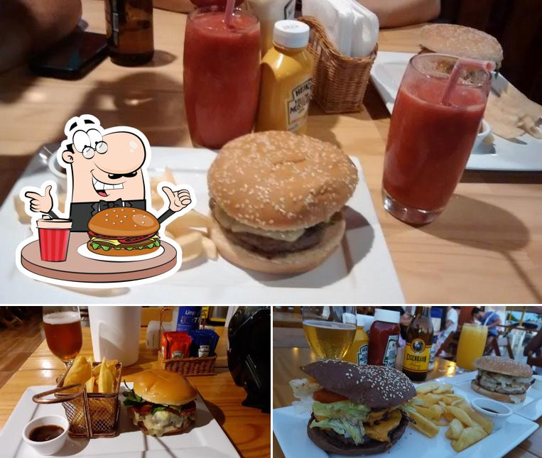 Os hambúrgueres do La Casita Hamburgueria irão saciar uma variedade de gostos