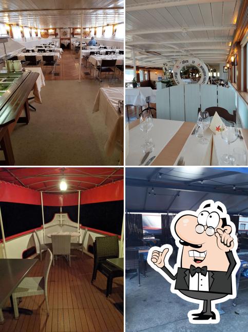 Gli interni di Restaurant Le Bateau