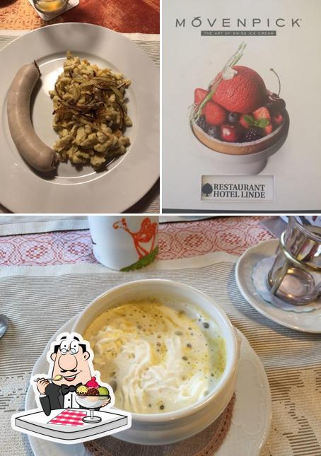 Linde serve un'ampia gamma di dessert