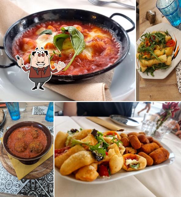 Platti al Pizzeria Mancini 1959