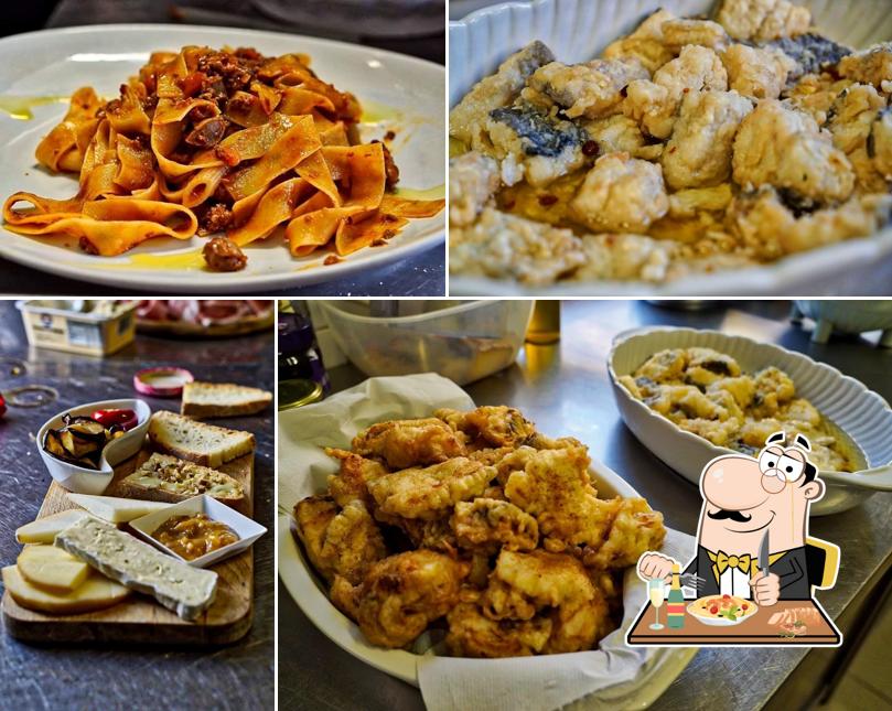 Cibo al Trattoria Da Orestina
