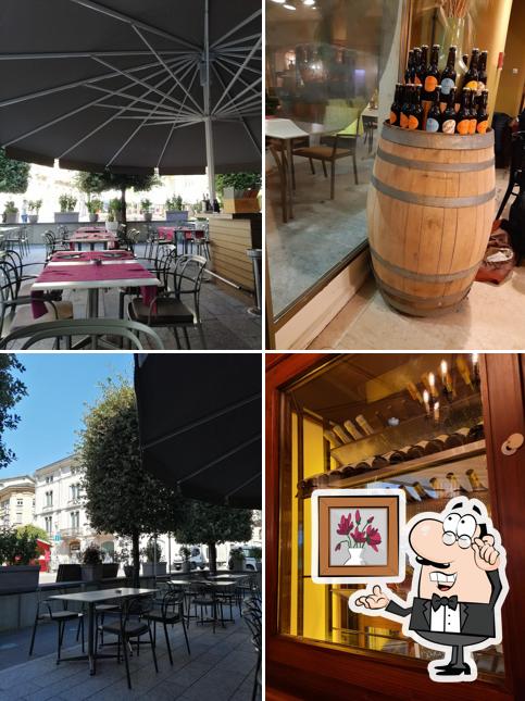 Gli interni di Mövenpick Restaurant Chiasso