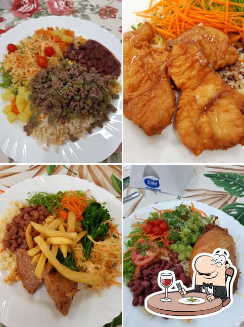 Platos en Restaurante Recanto Mineiro