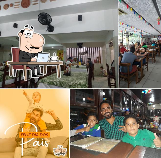 Veja imagens do interior do Bode Sertanejo Delivery