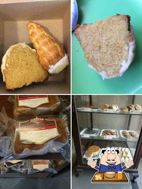 Food at American Express Bakery