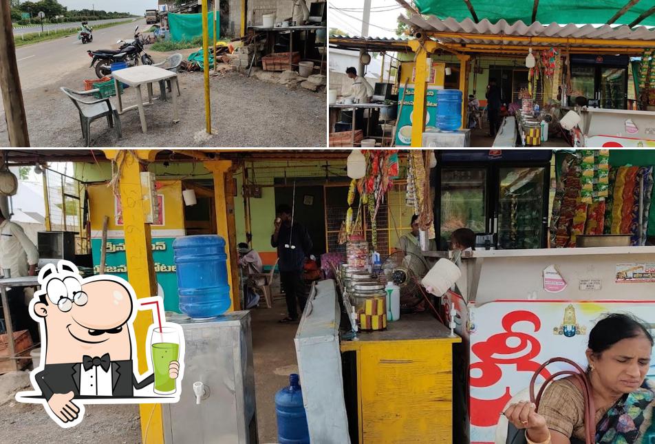 Enjoy a drink at SRINU TEA POINT