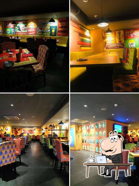 Take a seat at one of the tables at Legends Of Punjab by Pepperazzi